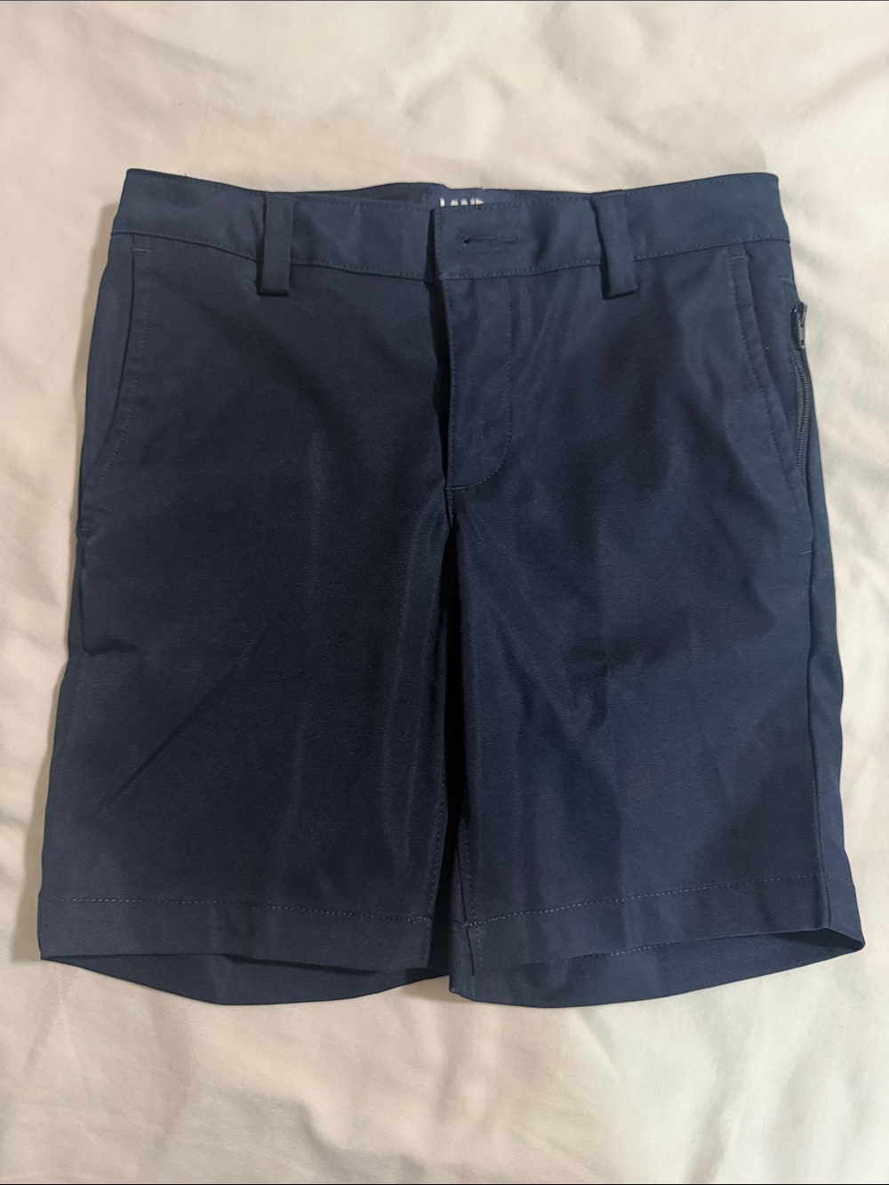 🩳 Lands' End Girl’s School Uniform Navy Active Performance Shorts